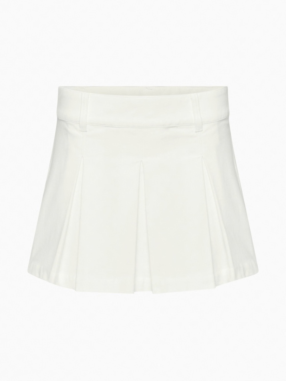 Aritzia Rodeo Mini Skirt White